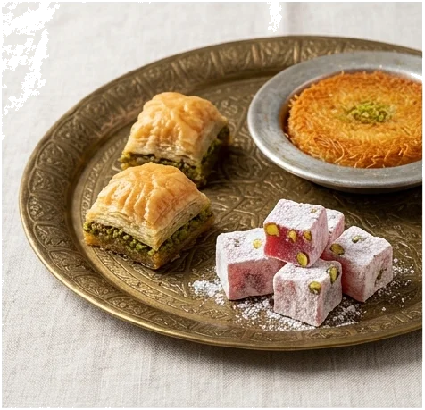 Baklava, künefe și lokum: cum se deosebesc dulciurile turcești între ele
