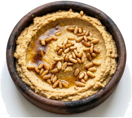 Hummus – varianta turcească cu unt cald